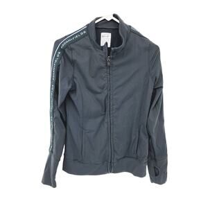 Rodan Fields Grey Nylon Spandex Full Zip Athletic Jacket Size S